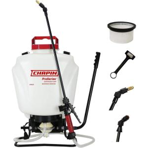 image:imageChapin International 64800 4Gallon ProSeries Liquid and Wettable Powder Diaphragm Pump Backpack Sprayer for Fertilizer Herbicides and Pesticides 4Gallon 1 SprayerPackage