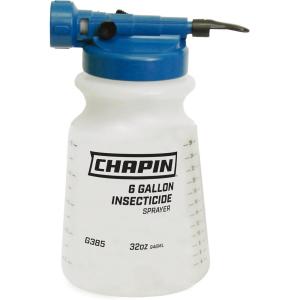 image:imageChapin Made in USA G385 32 Ounce Insecticide Hose End Sprayer Sprays 6 Gallons Fan Spray Nozzle Translucent White32ounce