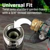 image:imageChapin 4605 7Pattern Garden Hose Spray Nozzle with Front Trigger Grip Threaded Connection Fits Standard Garden Hose for Gardening Landscaping Watering and Outdoor Jobs RedBlackFront Trigger Grip