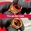 image:imageChapin 69460 24 Pieces Replacement Garden Hose Rubber Washers and ORings Sealing Ring for 38 Inch Quick Connector and Standard Garden Hose48pcs