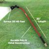 image:imageChapin International 4672 18inch with 8 Pattern Rotatable Nozzle and Adjustable 180degree Spray Head Watering Wand BlackRed30 Inch