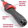 image:imageChapin International 4672 18inch with 8 Pattern Rotatable Nozzle and Adjustable 180degree Spray Head Watering Wand BlackRed3956 inches