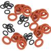 image:imageChapin 69460 24 Pieces Replacement Garden Hose Rubber Washers and ORings Sealing Ring for 38 Inch Quick Connector and Standard Garden Hose48pcs