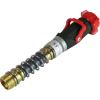 image:imageChapin 69481 Deluxe 1Way Shutoff Hose Connection with KinkFree Extension Fits Standard Garden Hoses Metal and Plastic Construction with ShutOff Valves LeakFree High Volume Water Flow