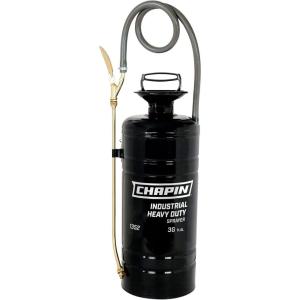 image:imageChapin 1352 Made in The USA 3 Gallon Heavy Duty TriPoxy Steel Industrial Metal Tank Sprayer with 18 Inch Brass Wand 36 Inch Reinforced Hose and Brass Nozzle and Shut Off BlackSprayer