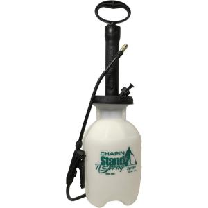 image:imageChapin 29002 Made in The USA 2Gallon Stand N Spray No Bend Pressure Pump Tank Sprayer for Lawn and Garden Insects Pest and Weeds Translucent White1Gallon