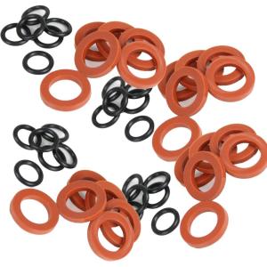 image:imageChapin 69460 24 Pieces Replacement Garden Hose Rubber Washers and ORings Sealing Ring for 38 Inch Quick Connector and Standard Garden Hose48pcs