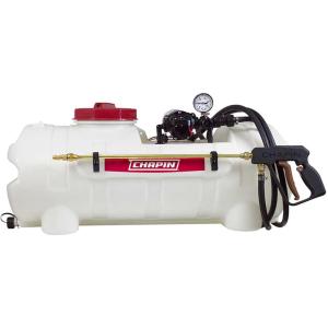 image:imageChapin 97300 Made in USA 15Gallon 12 Volt Deluxe Dripless EZ Mount ATVUTV Spot Sprayer 22 GPM Translucent White15 Gallon ATV Sprayer