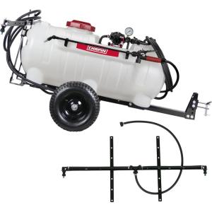 image:imageChapin 97664 Made in The USA 15Gallon TowBehind 25GPM12V EZ Mount Deluxe MultiPurpose ATVUTV Tank Sprayer for Lawn amp Garden Farm amp Acreage Weed Control with 2Nozzle Spray Boom Attachment25Gallon