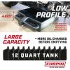 image:imageChapin 78005 Oil Drain Pan 12Quart LowProfile Automotive Drain Container Recycled Polymer Construction Large SplashFree Target Area amp BuiltIn Carry Handles for Easy Oil amp Coolant Changes