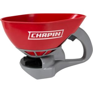 image:imageChapin International 8706A 16Liter Hand Crank Turf Spreader Poly Scoop with Thumb Control 1pack Red