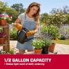 image:imageChapin 48010 Watering Can 2 Gallon Indoor and Outdoor Plants Lawn Garden Removable Nozzle DripFree Sprinkler Head Recycled Plastic Blue05 Gallons  Black