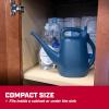 image:imageChapin 48010 Watering Can 2 Gallon Indoor and Outdoor Plants Lawn Garden Removable Nozzle DripFree Sprinkler Head Recycled Plastic Blue05 Gallons  Blue