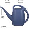 image:imageChapin 48010 Watering Can 2 Gallon Indoor and Outdoor Plants Lawn Garden Removable Nozzle DripFree Sprinkler Head Recycled Plastic Blue05 Gallons  Blue