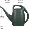 image:imageChapin 48010 Watering Can 2 Gallon Indoor and Outdoor Plants Lawn Garden Removable Nozzle DripFree Sprinkler Head Recycled Plastic Blue05 Gallons  Green