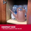image:imageChapin 48010 Watering Can 2 Gallon Indoor and Outdoor Plants Lawn Garden Removable Nozzle DripFree Sprinkler Head Recycled Plastic Blue05 Gallons  Rose