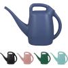 image:imageChapin 48010 Watering Can 2 Gallon Indoor and Outdoor Plants Lawn Garden Removable Nozzle DripFree Sprinkler Head Recycled Plastic Blue05 Gallons  Blue