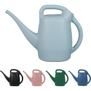 image:imageChapin 48010 Watering Can 2 Gallon Indoor and Outdoor Plants Lawn Garden Removable Nozzle DripFree Sprinkler Head Recycled Plastic Blue05 Gallons  Sky Blue