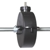 image:imageChapin 8201A Made in The USA 80Pound Sure Spread Salt and Ice Melt Walk Behind Spreader Front and Side Baffles 12 Tires UShaped Flipup Handle Steel Frame Enclosed Gear Box Blue
