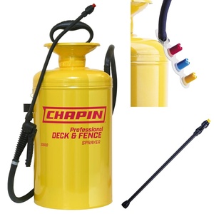 image:imageChapin 30600 2Gallon Professional TriPoxy Steel Deck Sprayer for Deck Cleaners and Transparent Stains and Sealers 2Gallon 1 SprayerPackage