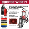 image:imageChapin 1449 Made in the USA Industrial and Professional 35Gallon Concrete and Sealer Pump Funnel Top Sprayer Brass Wand Nozzle and Shutoff TriPoxy Steel Tank for Triple Protection Black