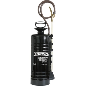 image:imageChapin 1449 Made in the USA Industrial and Professional 35Gallon Concrete and Sealer Pump Funnel Top Sprayer Brass Wand Nozzle and Shutoff TriPoxy Steel Tank for Triple Protection Black